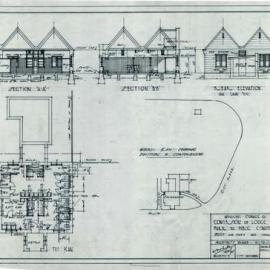 Plan - Victoria Park Convenience, 1935