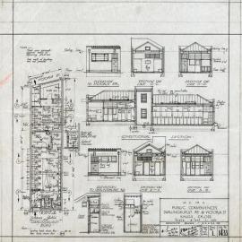 Plan - Darlinghurst Road Victoria Street Convenience, 1936
