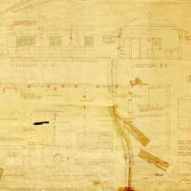 Plan - Proposal to convert Phillip Park Nursery into a Children's Library, 1936