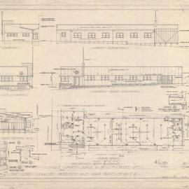 Plan - Lord Mayors Patriotic War Fund Depot, Martin Place and Phillip Street Sydney, 1941