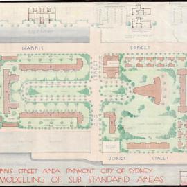 Plan - Housing, Harris Street Pyrmont, 1995