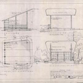 Plan - Proposed Bandstand Wynyard Park, no date