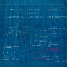 Plan - Prince Edward Theatre, Castlereagh Street Sydney, 1930