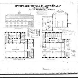 Hostel and Mission Hall, Harrington Street The Rocks, 1913