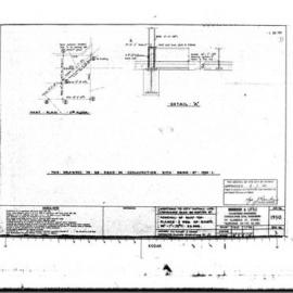 Plan - Corner 60-66 Hunter Street and Bligh Street Sydney, extensions, 1956