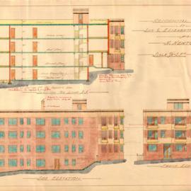 Plan - Residential flats, Lot 1 Elizabeth Bay House Estate Onslow Avenue, 1938