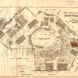 Plan - Proposed Alterations to Commonwealth Wool & Produce Ltd building, Moore Park, 1948