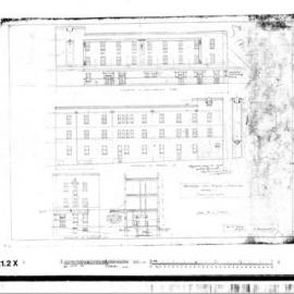 Plan - Royal Sovereign Hotel, Darlinghurst Road, Hardie Street and Liverpool Street Darlinghurst, 1925