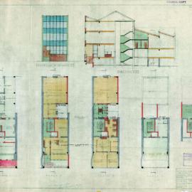 Plan - New facade, 139 Macquarie Street Sydney, 1956