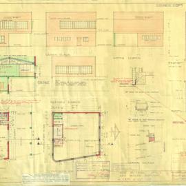 Plan - New Receiving Office, Kent Brewery, Tooth & Co, Broadway, Chippendale, 1953
