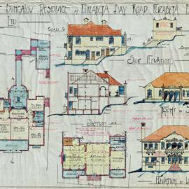 Plan - Bungalow residence - 67 Elizabeth Bay Road (lot 4 Rockley Estate) Elizabeth Bay, 1932