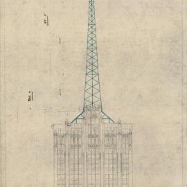 Plan - State Theatre Building, 49 Market Street Sydney, 1938