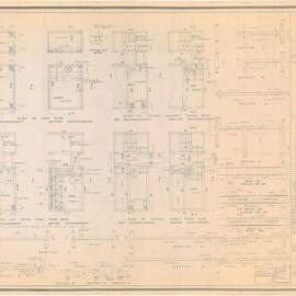 Plan - Residential flats, 50-58 Roslyn Gardens Rushcutters Bay, 1963