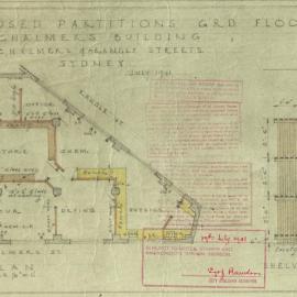 Chalmers Building, Chalmers and Randle Streets, Surry Hills, 1941