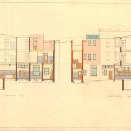 Plan - Belvedere Hotel, 482 Kent Street and Bathurst Street Sydney, 1939