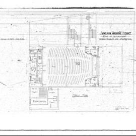 Plan - Adelphi Theatre, 1915