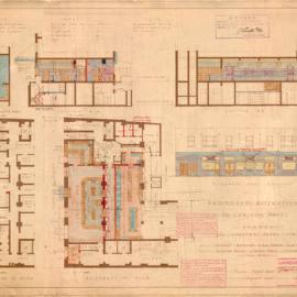 Castlereagh St (56-58) & Elizabeth St (65-73) (Carlton Hotel). Alterations.