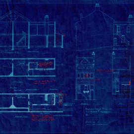 Plan - Alterations to existing building, 9 Palmer Street Woolloomooloo, 1935