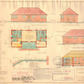 Plan - Prince Alfred Park (playground building), 1938