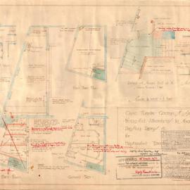 Plan - Alterations to existing building, Civic Theatre, 683-689 George Street Haymarket, 1935