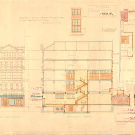 Plan - 81 York Street Sydney, alterations and additions, 1939