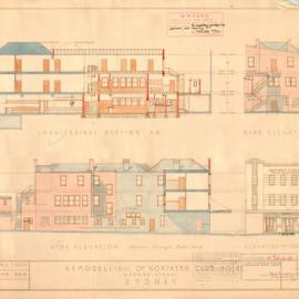 George St (583) (Northern Club Hotel). Remodelling.