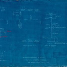 Plan - Additions to existing building, 35-39 Balfour Street Chippendale, 1935