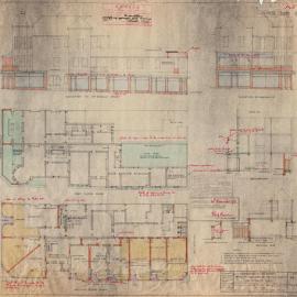 Conversion to shops, 45-47 Macleay Street Potts Point, 1938