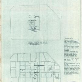 Plan - Hotel, Kings Cross Road and Victoria Streets, 1963