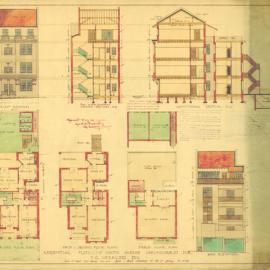 Plan - Residential flats, 8 St Neot Avenue Potts Point, 1925