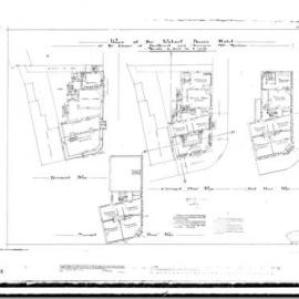 Plan - Robert Burns Hotel, Sussex Street and Bathurst Street, 1911