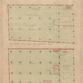 Plan - Barley Store for Kent Brewery, Abercrombie Street, Sydney, 1934