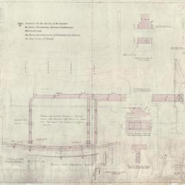 Plan - Minerva Theatre, 28 Orwell Street and Orwell Lane, 1938