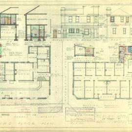 Plan - Tilbury Hotel, 22 Forbes Street Woolloomooloo, 1953