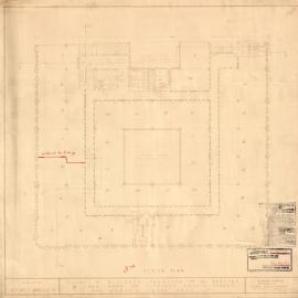Plan - Alterations to existing building, The Grace Building, York Street Sydney, 1935