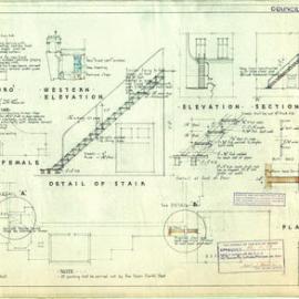 Town Hall (stairs on roof and alterations to lavatory)