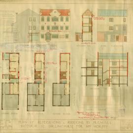 Plan - 114 Victoria Street and Hughes Street Darlinghurst, 1928