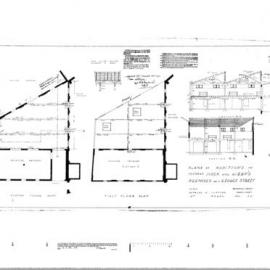 Plan - Additions, Nock & Kirby, George Street Sydney, 1916 