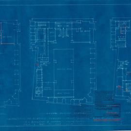 Plan - Alterations to existing building, The Trust Building, 155-159 King Street Sydney, 1935