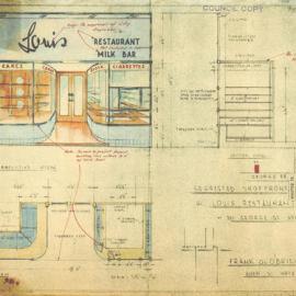 Plan - 311 George Street Sydney, 1952