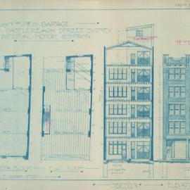 Plan - New building, 274-278 Castlereagh Street Sydney, 1910