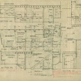 Plan - Paris Theatre, 205 Liverpool Street Sydney, 1978