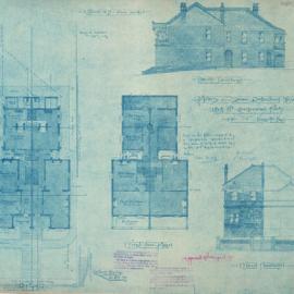 Plan - New building, Cook Road Centennial Park, 1910