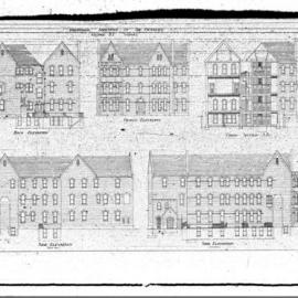 Plan - St Andrews Place additions to The Deanery, St Andrew's Cathedral, Sydney, 1916