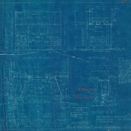 Plan - New Buffet and Luncheon Room, Australia Hotel, Castlereagh Street, 1932