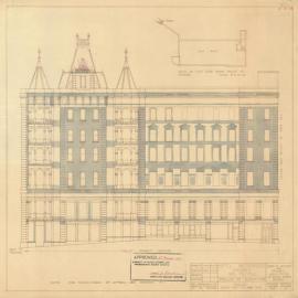 Plan - Hotel Metropole, 8-18 Bent Street Sydney, 1934