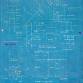 Plan - 14 Martin Place Sydney, partitions 2nd and 8th floors, 1942