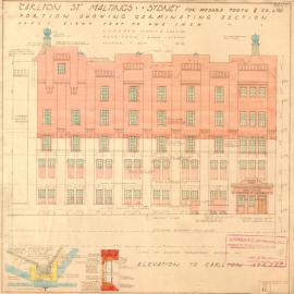 Plan - Germinating Section, Carlton Street Maltings, Tooth & Co, Broadway, Chippendale, 1935