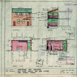 Plan - 531 Kent Street Sydney, 1956