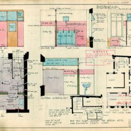 King St (150) Cnr Elizabeth St conversion of bathroom to lavatory first floor